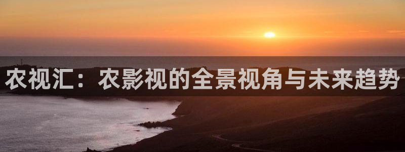 理論電影.：農視匯：農影視的全景視角與未來趨勢